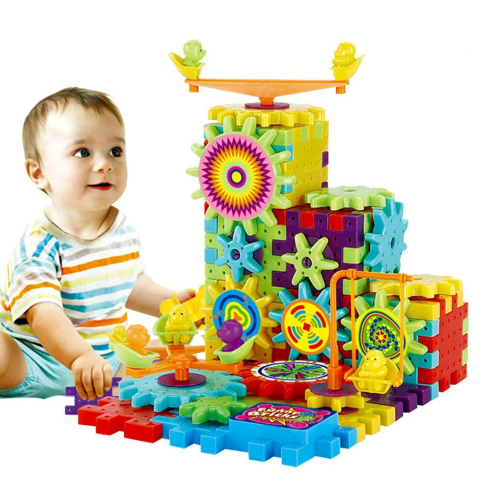 Minismile MGC81 Kids Changeable Educational Dynamo Electric Building Block 81pcs