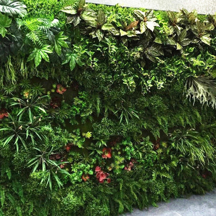10 Branch Simulation Fern-Leaf Plant Wall Decorate Artificial Flower