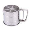 Stainless Steel Hand Hold Flour Sieve Sugar Powder Sieve for Cooking Baking Tools