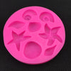 3D Starfish Sea Shells Animal Silicone Mould Fondant Cake Decorating Tools Chocolate Candy Molds Kitchen Baking Moulds