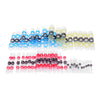 Heat Shrink Solder Sleeves Connector Electrical Wire Terminals Butt Crimp Tool 50pcs