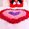 100 Pieces Wedding Decorations Valentine'S Day Confession Cloth Art Petals