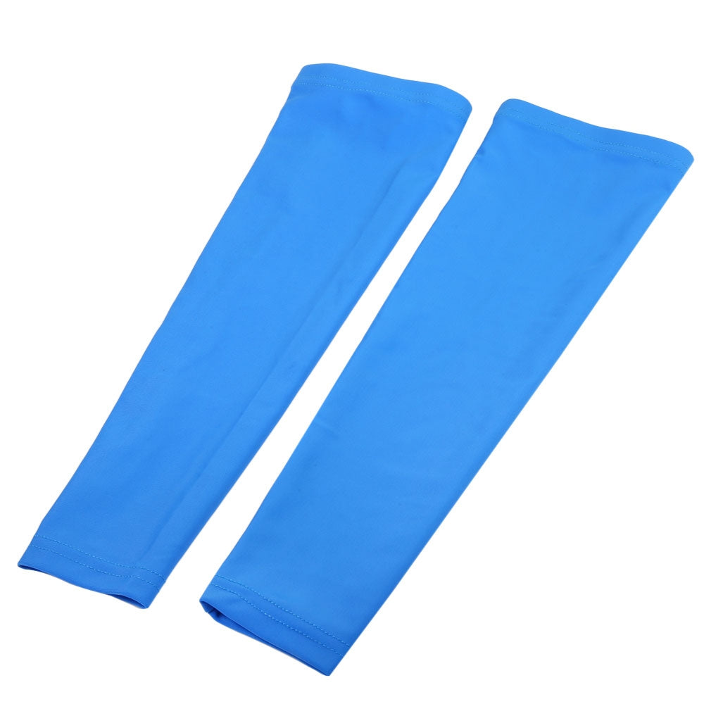 1 Pair Cycling Arm Sleeve Warmers UV Sun Protection Oversleeves