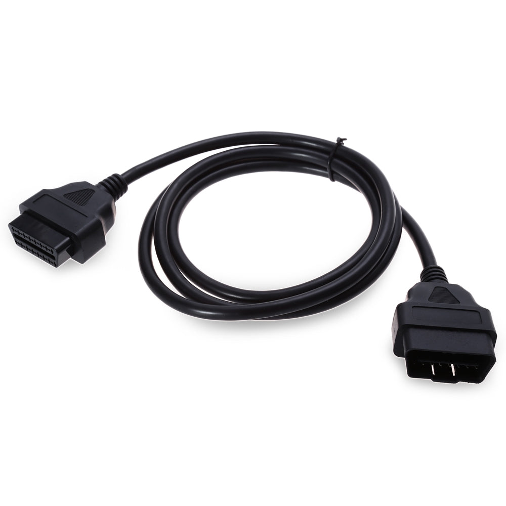 1.5M OBD2 16 Pin Male to Female Extension Auto Car Diagnostic Connector ELM327 Adapter Cable