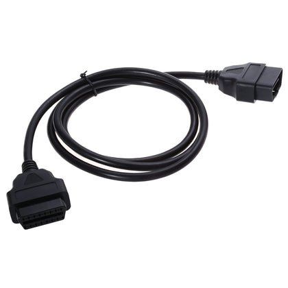 1.5M OBD2 16 Pin Male to Female Extension Auto Car Diagnostic Connector ELM327 Adapter Cable
