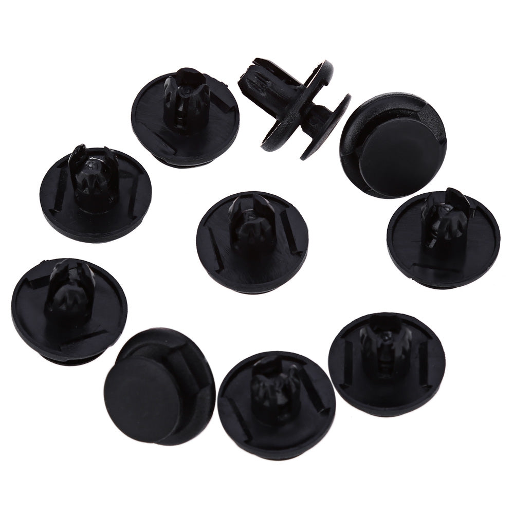50pcs 11109 8MM Plastic Vehicle Door Fastener Buckle Car Interior Trim Card Panel Fixed Clamp for Nissan