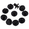 50pcs 11109 8MM Plastic Vehicle Door Fastener Buckle Car Interior Trim Card Panel Fixed Clamp for Nissan