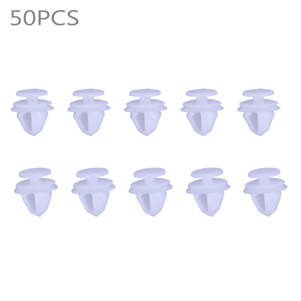 50pcs 16301 Plastic Vehicle Interior Door Panel Fender Fasterner Clips for Peugeot206