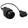 20 Pin Female to 16 Pin Male Adapter OBD - II OBD2 Cable Diagnostic Connector Cable for BMW