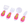 54pcs Kid Kitchen Pretend Cookware Vegetable Fruit Play Toy Set