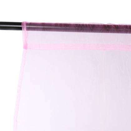 1 x 2m Pure Color Sheer Voile Wall Room Divider Window Curtain