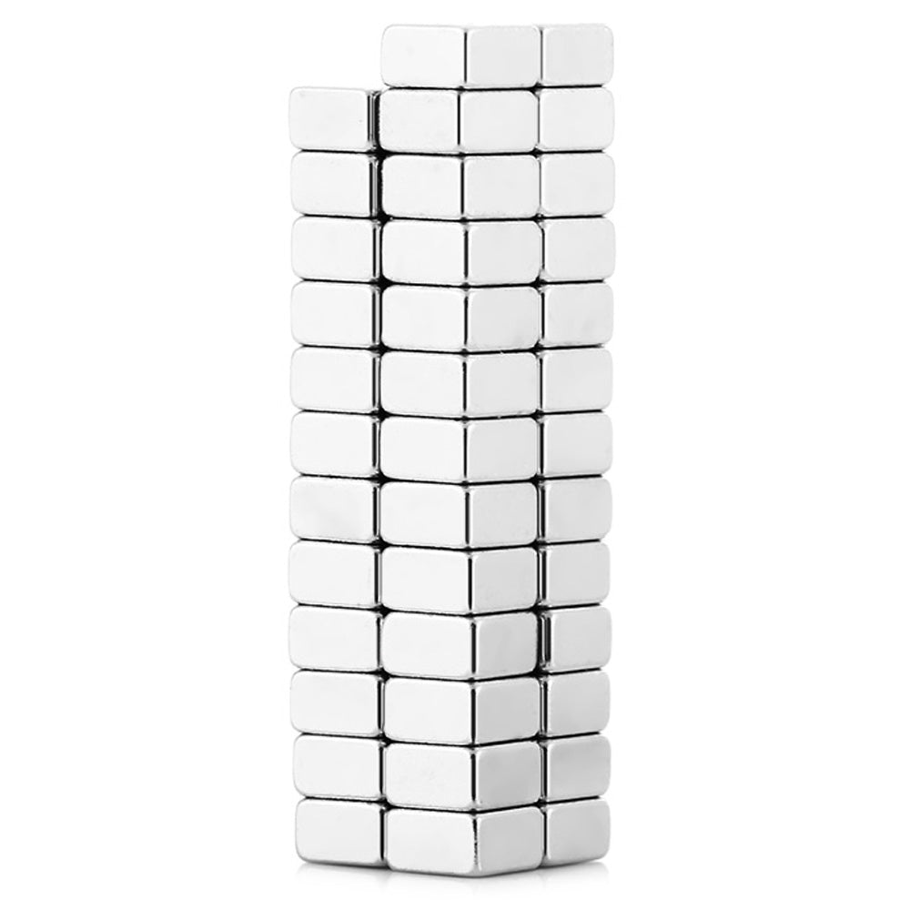 50Pcs 5 x 5 x 5mm N38 Strong NdFeB Square Magnet Birthday DIY Intelligent Gift