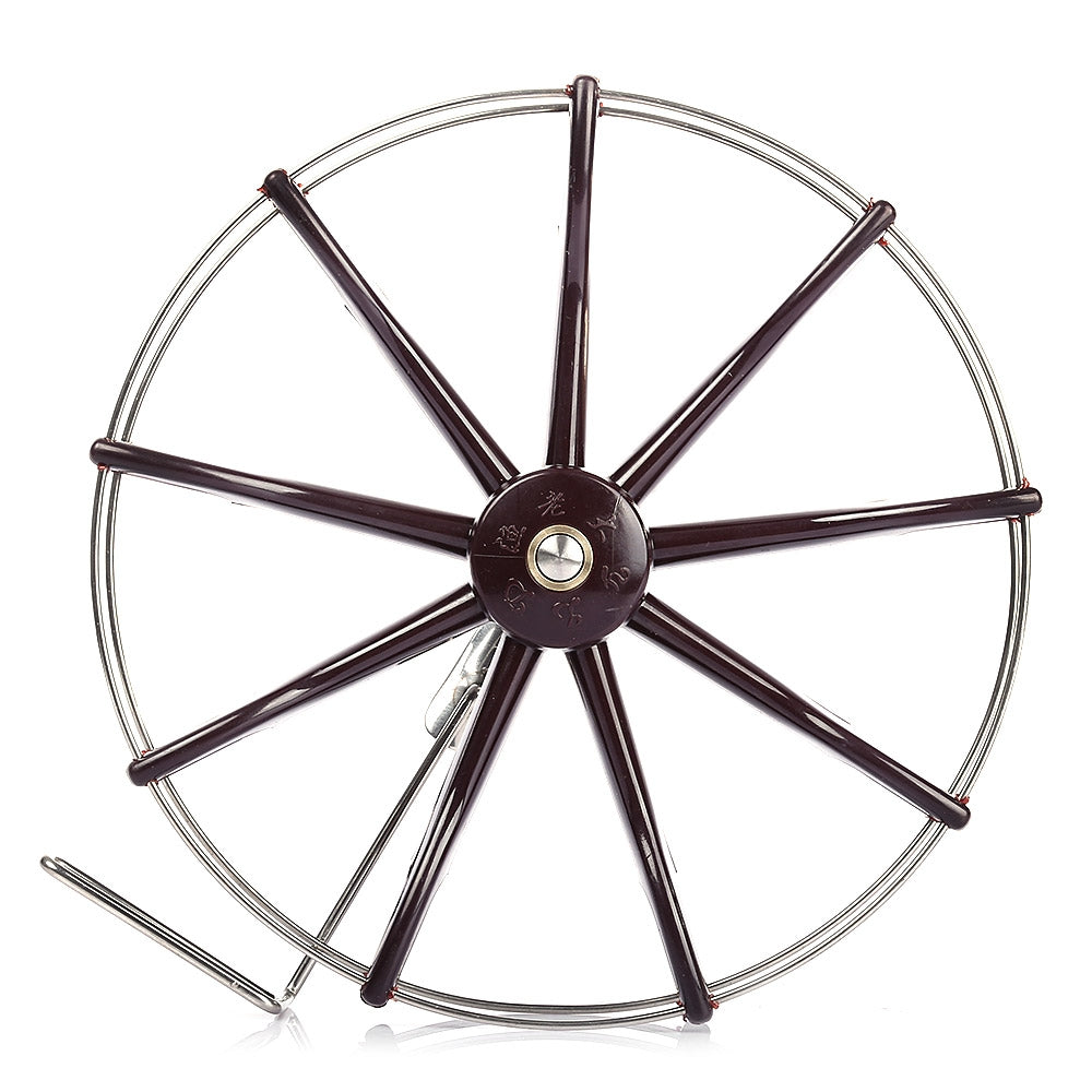 Stainless Steel Wire Cage Hand Gear Eight Trigram Fishing Reel Wheel Fish Anchor Accessory