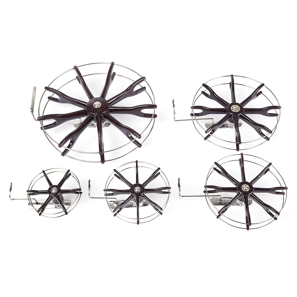 Stainless Steel Wire Cage Hand Gear Eight Trigram Fishing Reel Wheel Fish Anchor Accessory