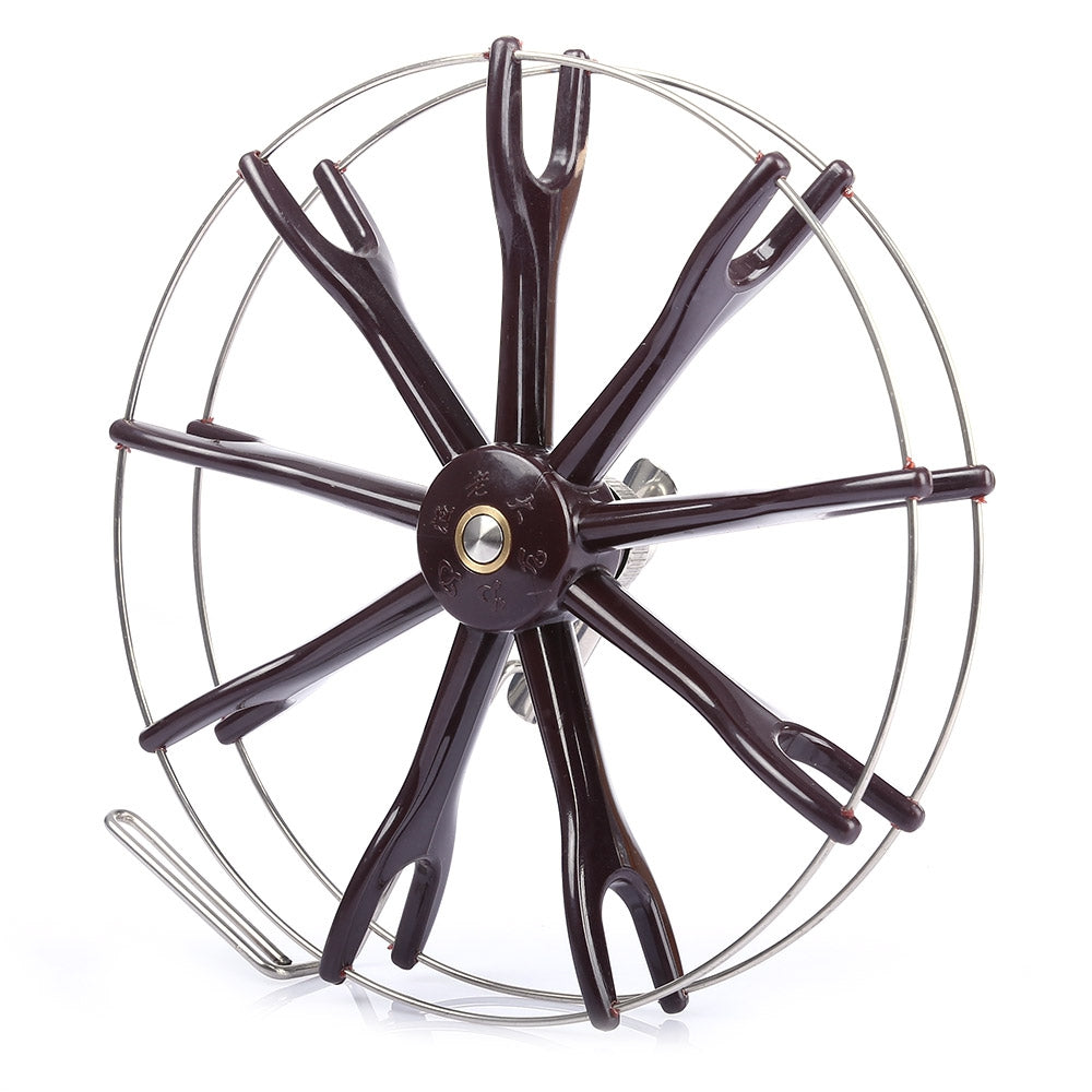 Stainless Steel Wire Cage Hand Gear Eight Trigram Fishing Reel Wheel Fish Anchor Accessory