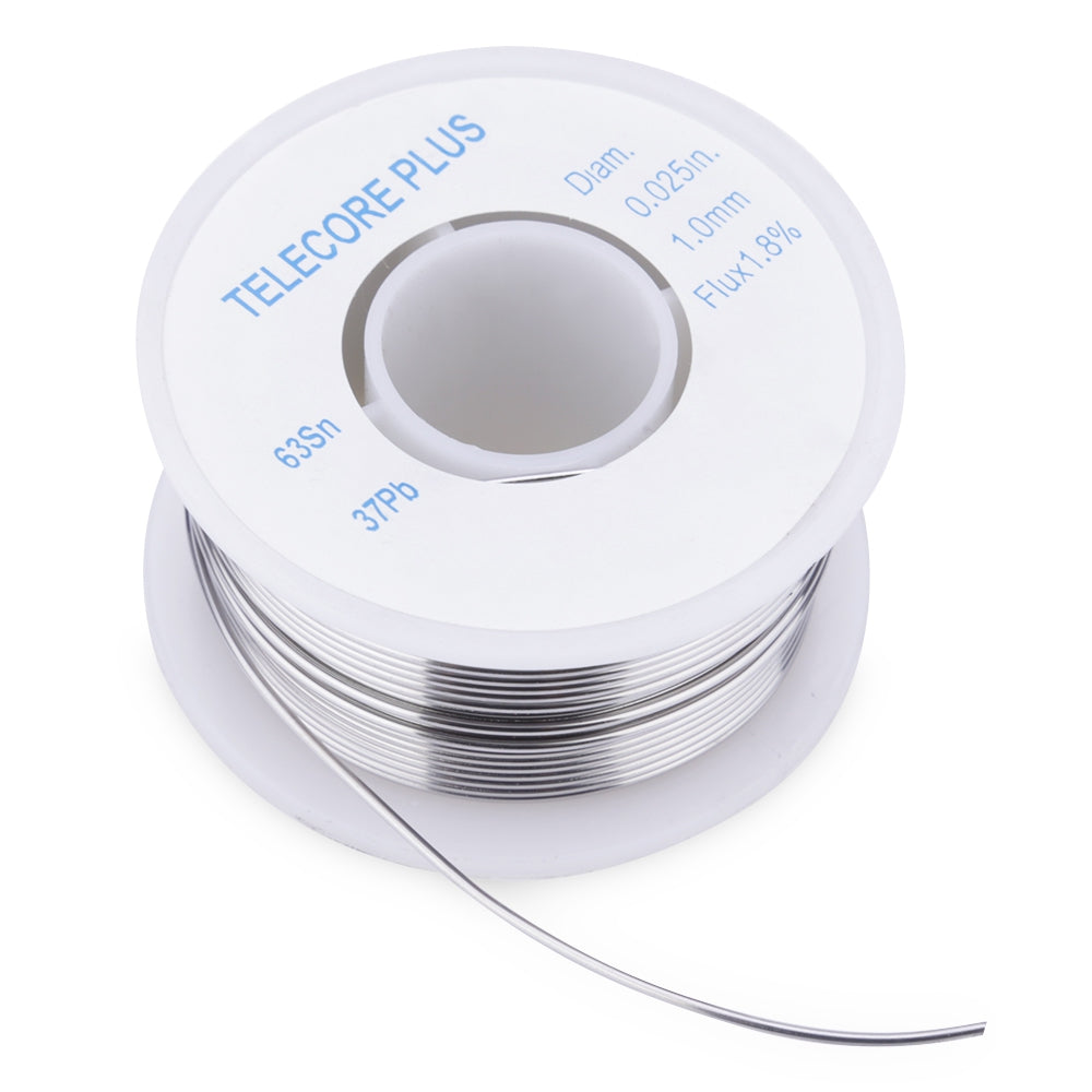 WLXY Professional 1.0mm Tin Flux 1.8 Percent Lead Melt Rosin Core Solder Wire Reel