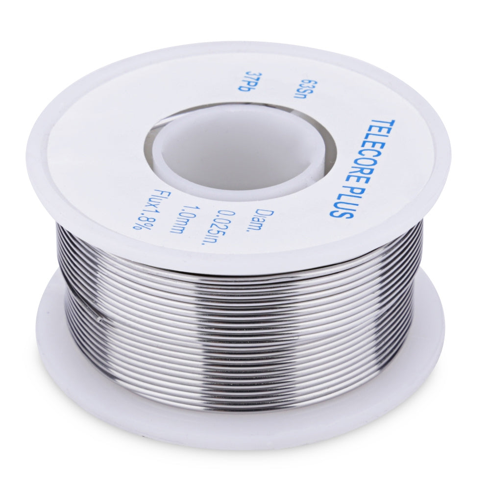 WLXY Professional 1.0mm Tin Flux 1.8 Percent Lead Melt Rosin Core Solder Wire Reel
