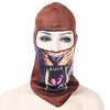 Outdoor Sports Cycling 3D Animal Pattern Full Face Mask Protective Hat