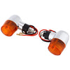 Pair of Universal Motorcycle LED Signal Turn Light Bright Indicator Lamp