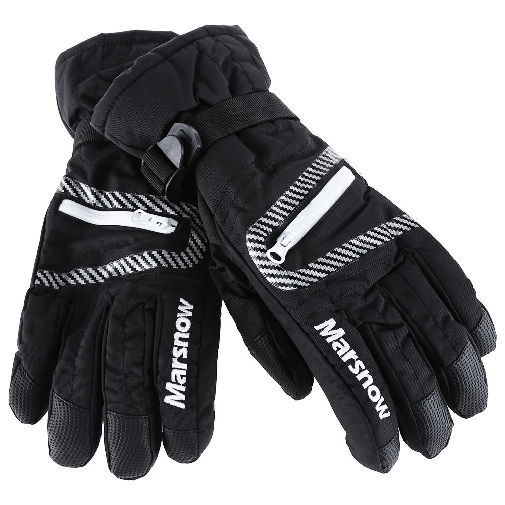 Marsnow Paired Men Women Children Waterproof Windproof Thicken Warm Protection Anti-slip Outdoor Skiing Mountaineering Gloves