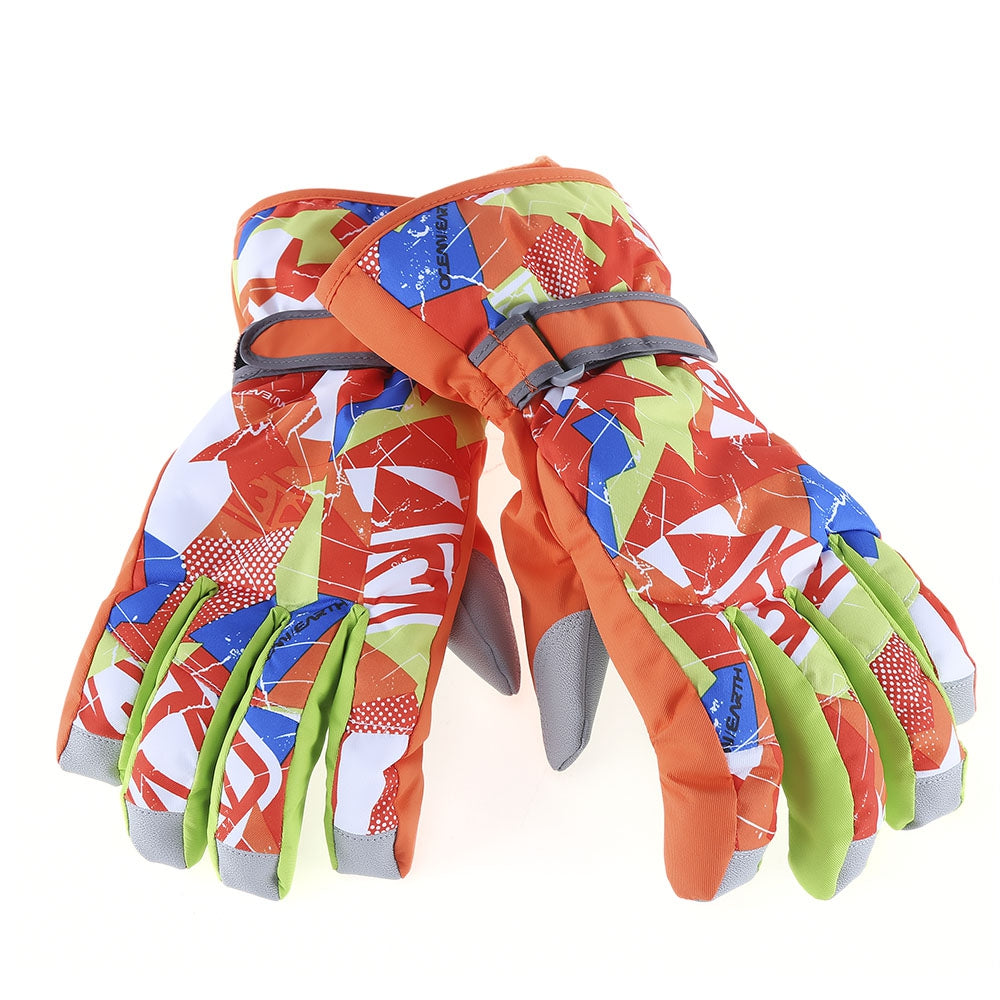 Marsnow Paired Waterproof Windproof Thicken Warm Protection Anti-slip Skiing Mountaineering Gloves