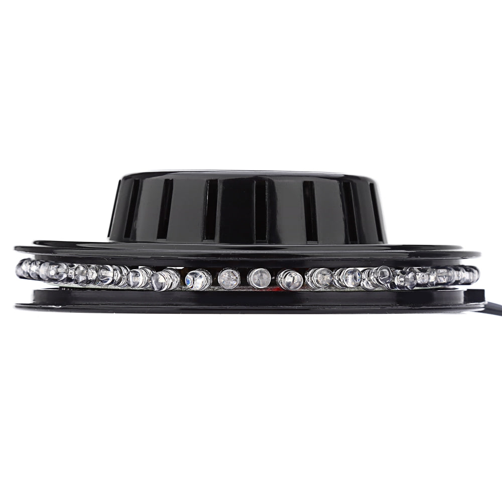 AC 90 - 240V 8W 48 LEDs Sunflower RGB LED Stage Light Rotating Lamp