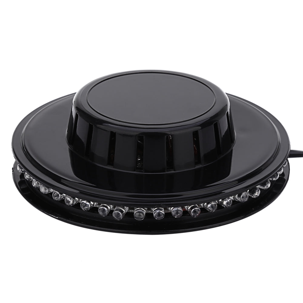 AC 90 - 240V 8W 48 LEDs Sunflower RGB LED Stage Light Rotating Lamp