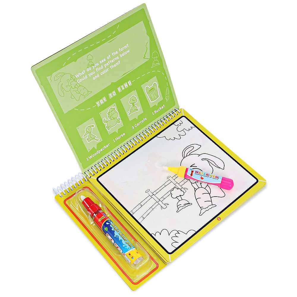 Kids Educational Toy Animal Alphabet Marine Painting Book