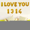 Wedding Party Decoration Letters Balloons