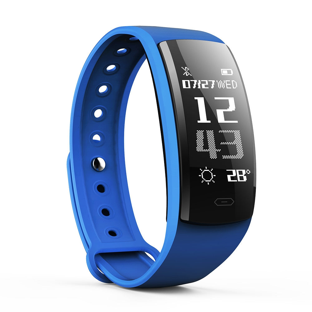 QS90 Bluetooth 4.0 Smart Watch Multiple Sports Modes Weather Remind Wristband