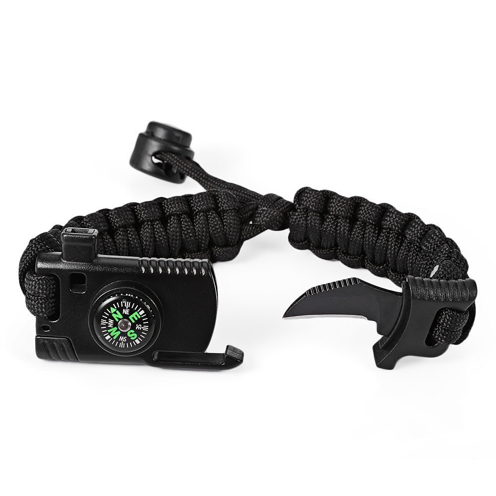 Gameit Outdoor Adjustable Multifunctional Paracord Bracelet