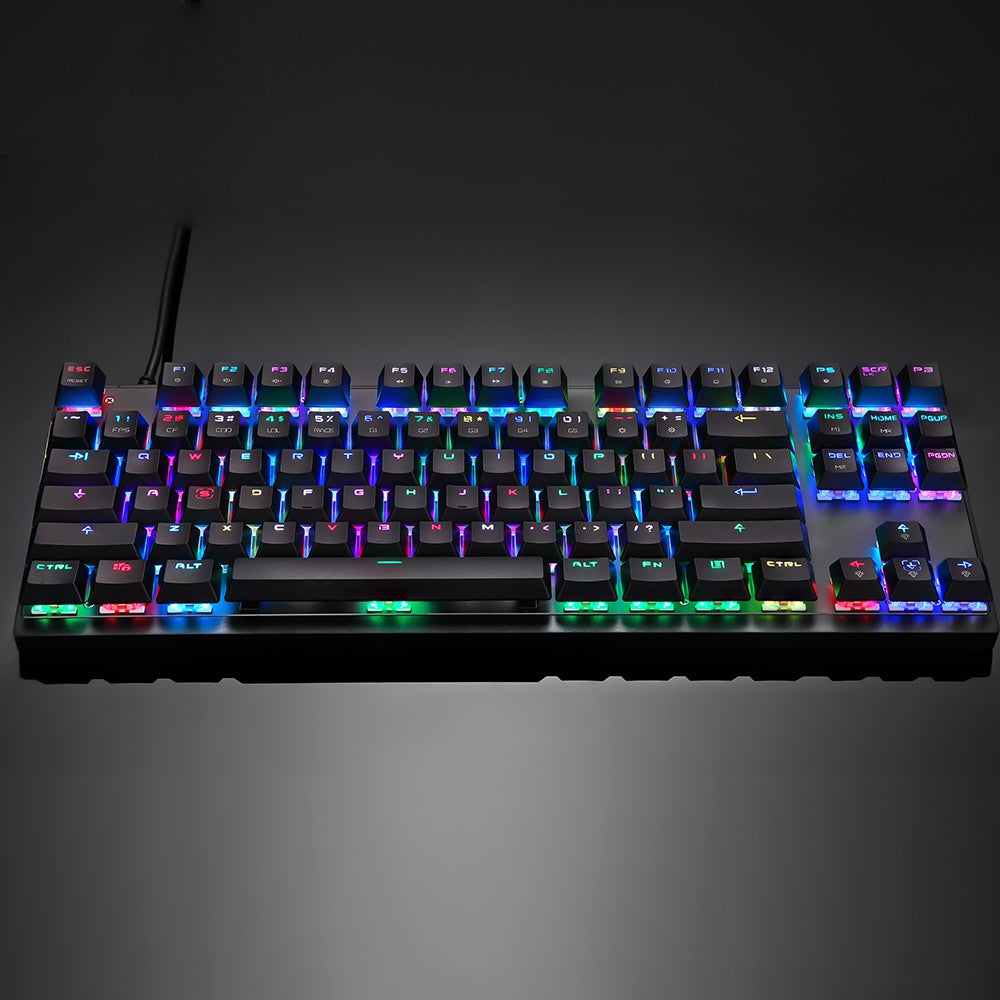 Motospeed K82 USB Wired Mechanical Keyboard with RGB Backlight All-key Anti-ghost