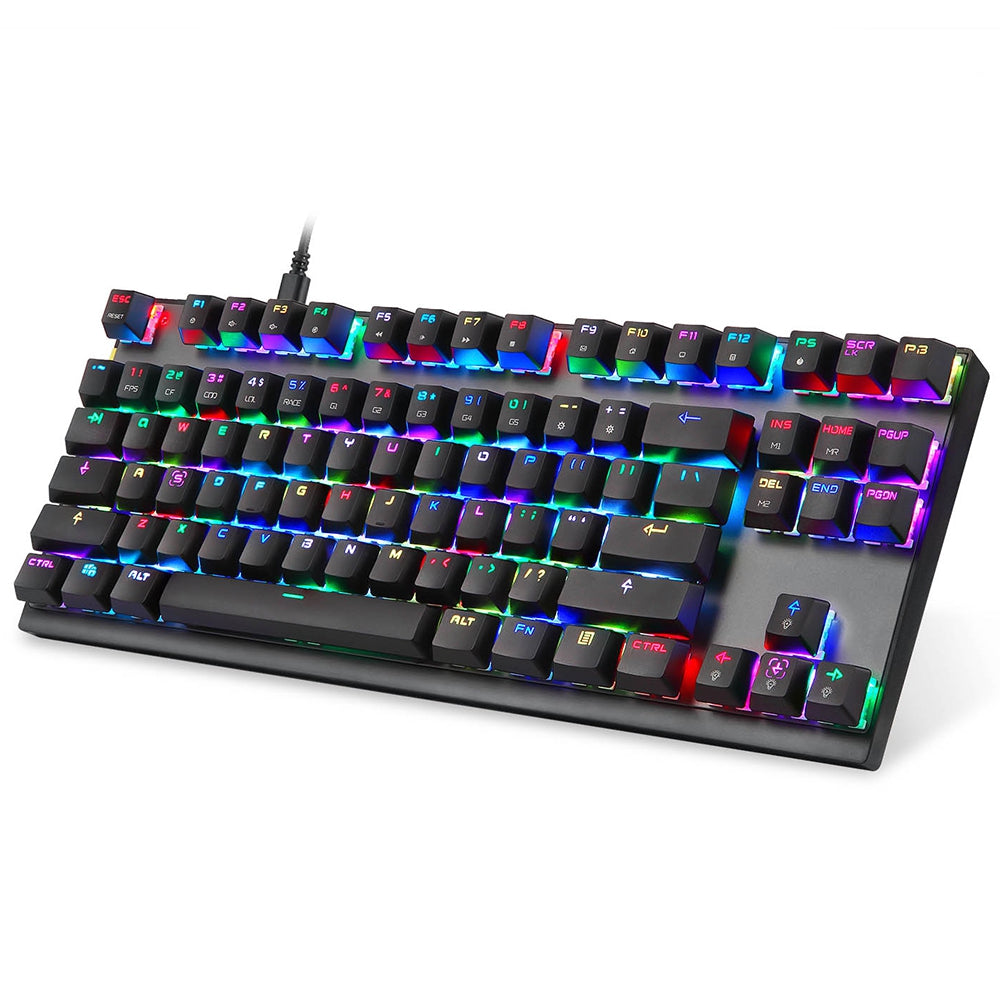 Motospeed K82 USB Wired Mechanical Keyboard with RGB Backlight All-key Anti-ghost