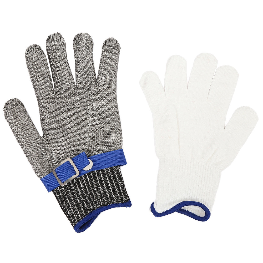 Stainless Steel Wire Safety Gloves Cut-resistant Hands Protection Tool