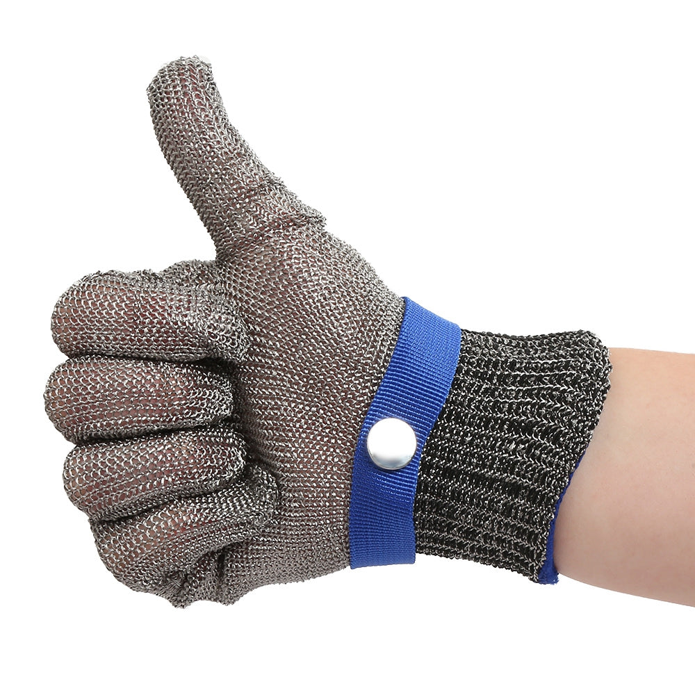 Stainless Steel Wire Safety Gloves Cut-resistant Hands Protection Tool