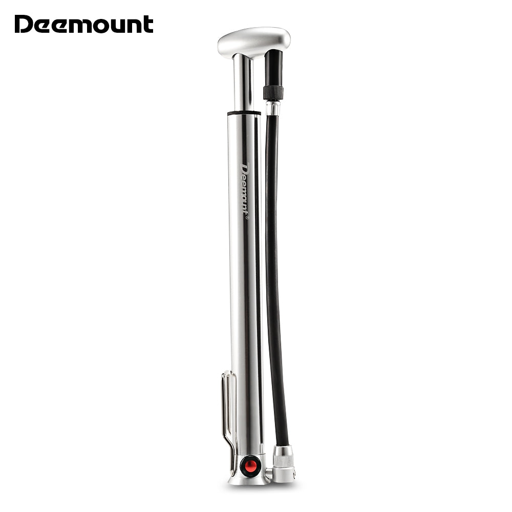 Deemount Bicycle Pump with Foot Peg Aluminum Alloy 160 psi
