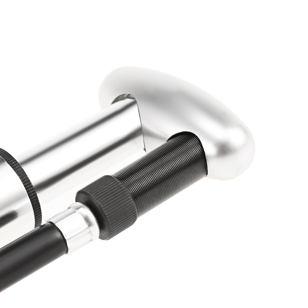 Deemount Bicycle Pump with Foot Peg Aluminum Alloy 160 psi