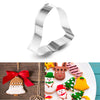 Christmas Bell Cookie Cutter Biscuit Pastry Fondant Cake Decorating Mold