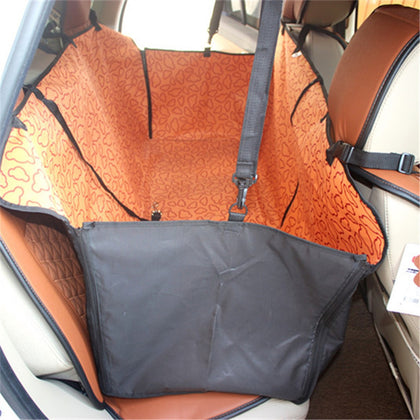 170 x 145cm Collapsible Waterproof Oxford Fabric Pet Protector Rear Back Seat Cover Cars Mat