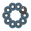 10PCS 125mm Professional Zirconia Flap Discs