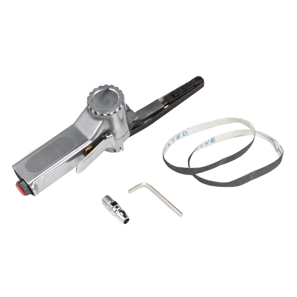 10 x 330mm Pneumatic Air Belt Sander Precision Polishing Tool Abrasive Grinding Machine