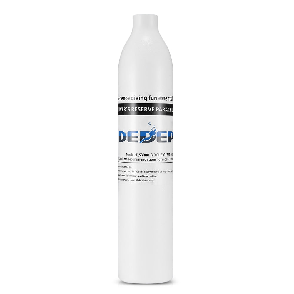 DEDEPU T_S3000 Portable Diving Oxygen Cylinder with Aviation Aluminum Material