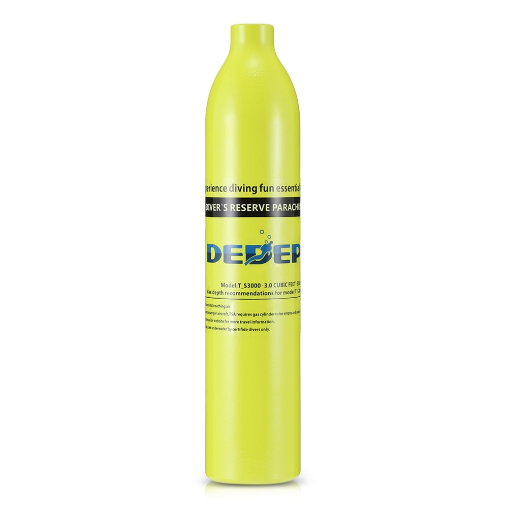 DEDEPU T_S3000 Portable Diving Oxygen Cylinder with Aviation Aluminum Material