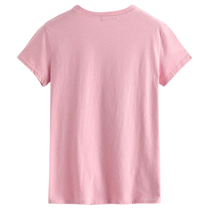 SC232 Sunflower Printed Short Sleeved Women T-shirt