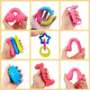 18 Style Pet Dog Toy Chew Squeaky Rubber Toys For Cat Puppy Baby Dogs Non-Toxic Rubber Toy Funny Nipple Ball Interactive Game
