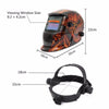 Skull Halloween Solar Energy Automatic Darkening Electrical Welding Helmet Mask Devil Adjustable Welding Helmet