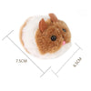 New 1Pc Cute Cat Toy Plush Fur Toy Shake Movement Mouse Pet Kitten Funny Movement Rat Little Interactive Bite Toy