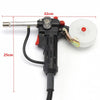 Toothed 6 Feet Mig Welding Spool Gun Push Pull Feeder Aluminum Steel Welding Torch +2M Wire Cable