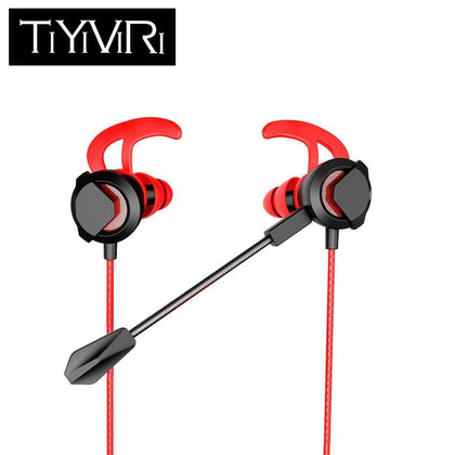 3.5mm Earphone Wired Gaming Headset Super Bass Sound Headphone Earbuds with Microphone for Laptop/ PS4/Xbox One