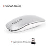 Imice Wireless Mouse Silent Bluetooth Mouse 4.0 Computer Mause Rechargeable Built-In Battery Usb Mice Ergonomic For Pc Laptop